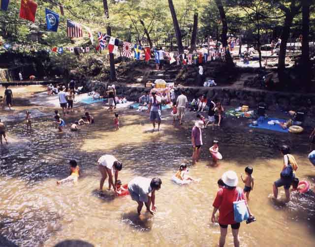 岩屋堂、夏は天然プール!99